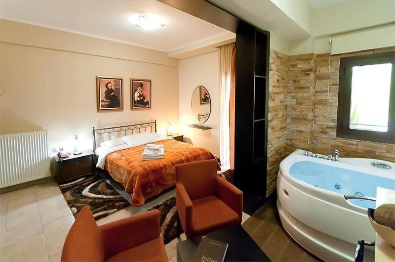 Nostos Hotel Káto Loutrákion Cameră foto